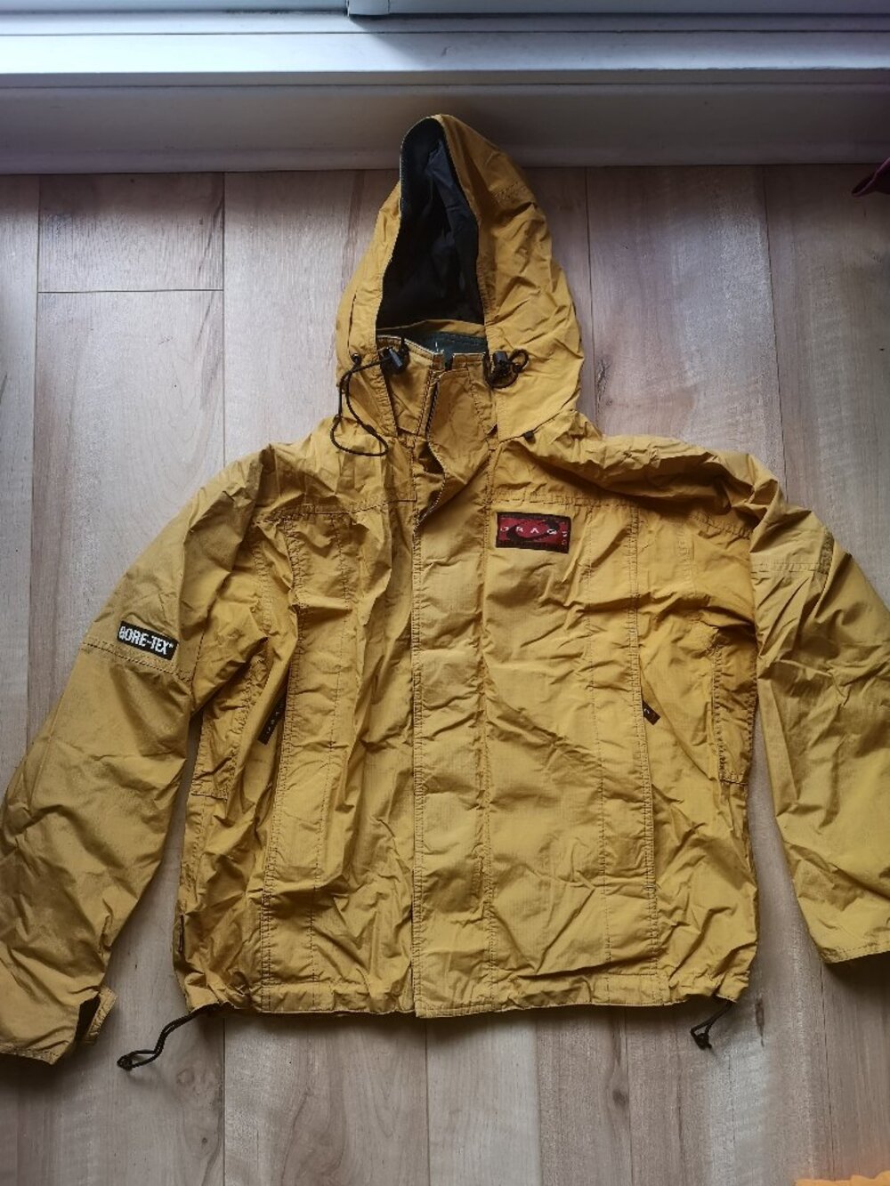 VTG 90s Orage Gore-Tex Jacket | Made in Canada | Mustard Gold Yellow | Size S/M